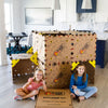 Kit De Construction De Fort Intérieur Pour Les Enfants (124 Pièces)
