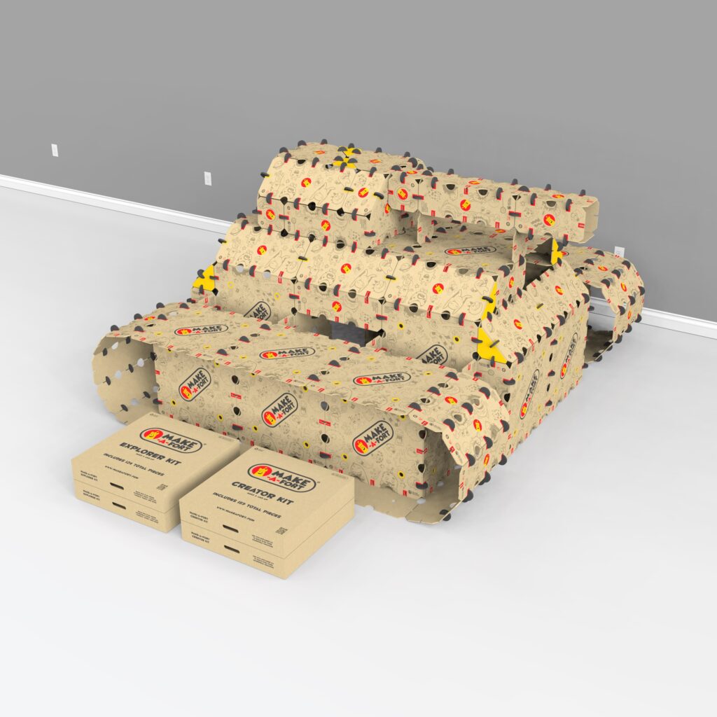 Construye un tanque de cartón