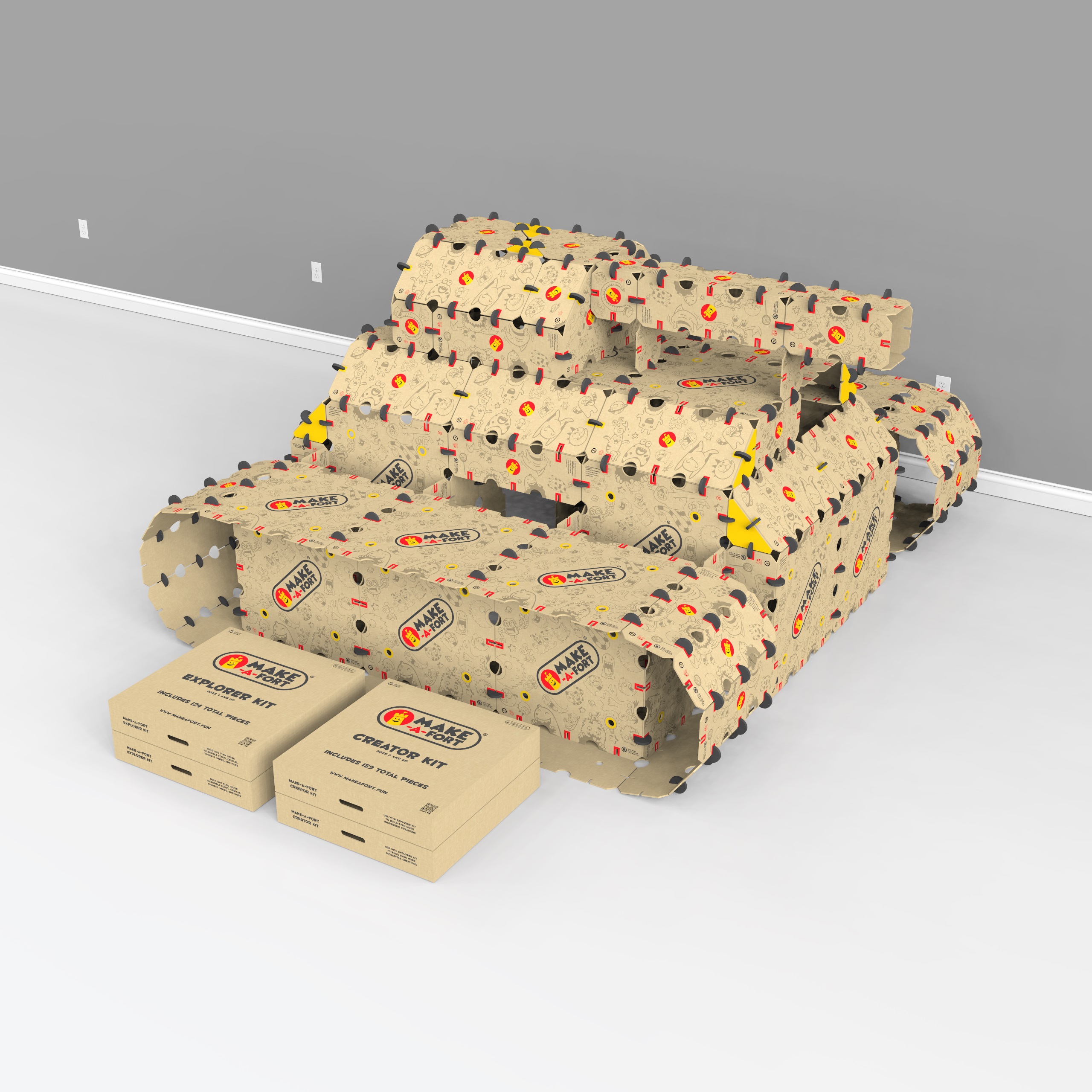 Build a cardboard tank