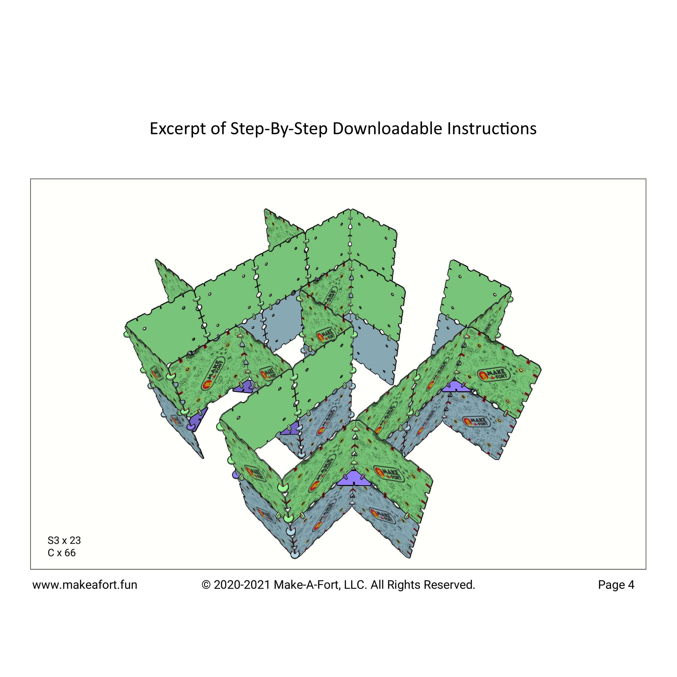 Excerpt from Zen House X3 project instructions